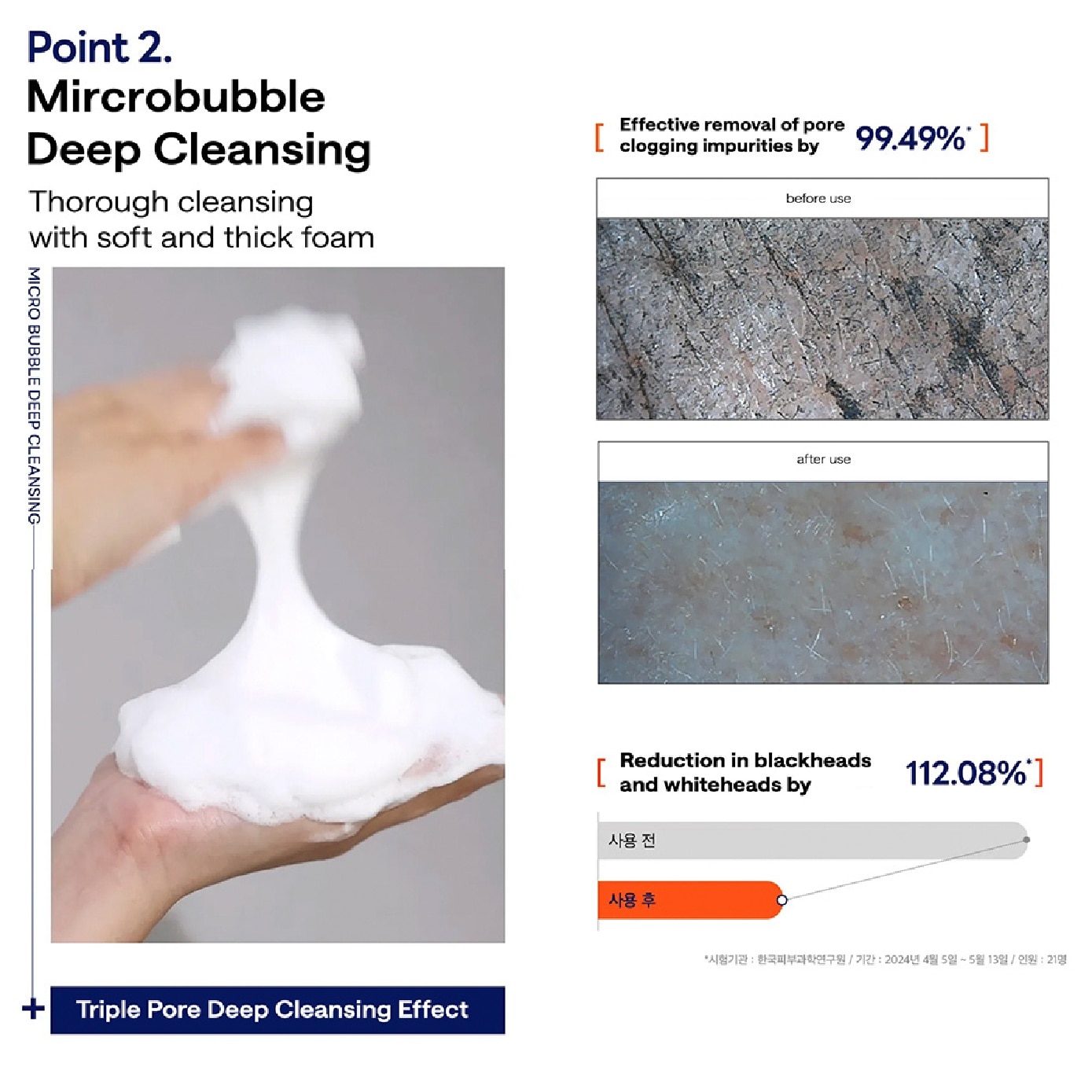 Teatree Trouble Calming Derma Foam Cleanser 120ml