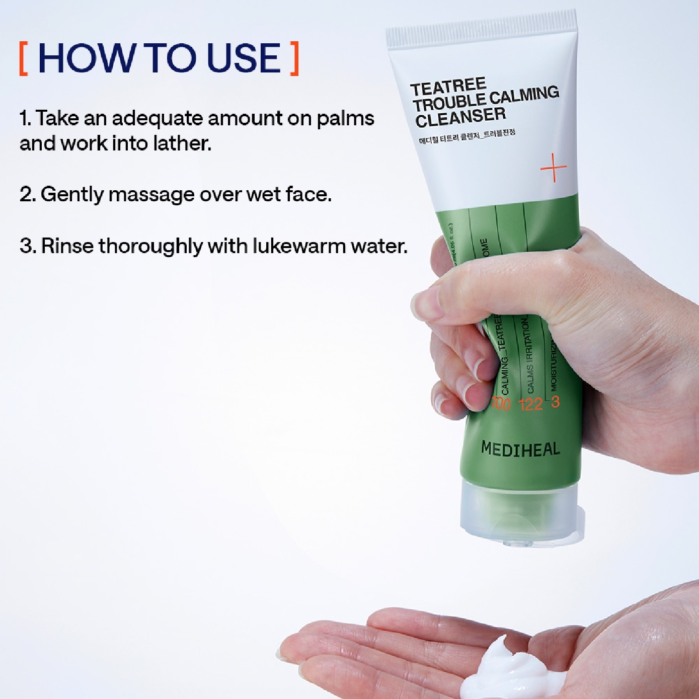 Teatree Trouble Calming Derma Foam Cleanser 120ml