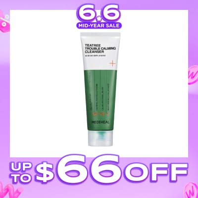 MEDIHEAL - Teatree Trouble Calming Derma Foam Cleanser 120ml
