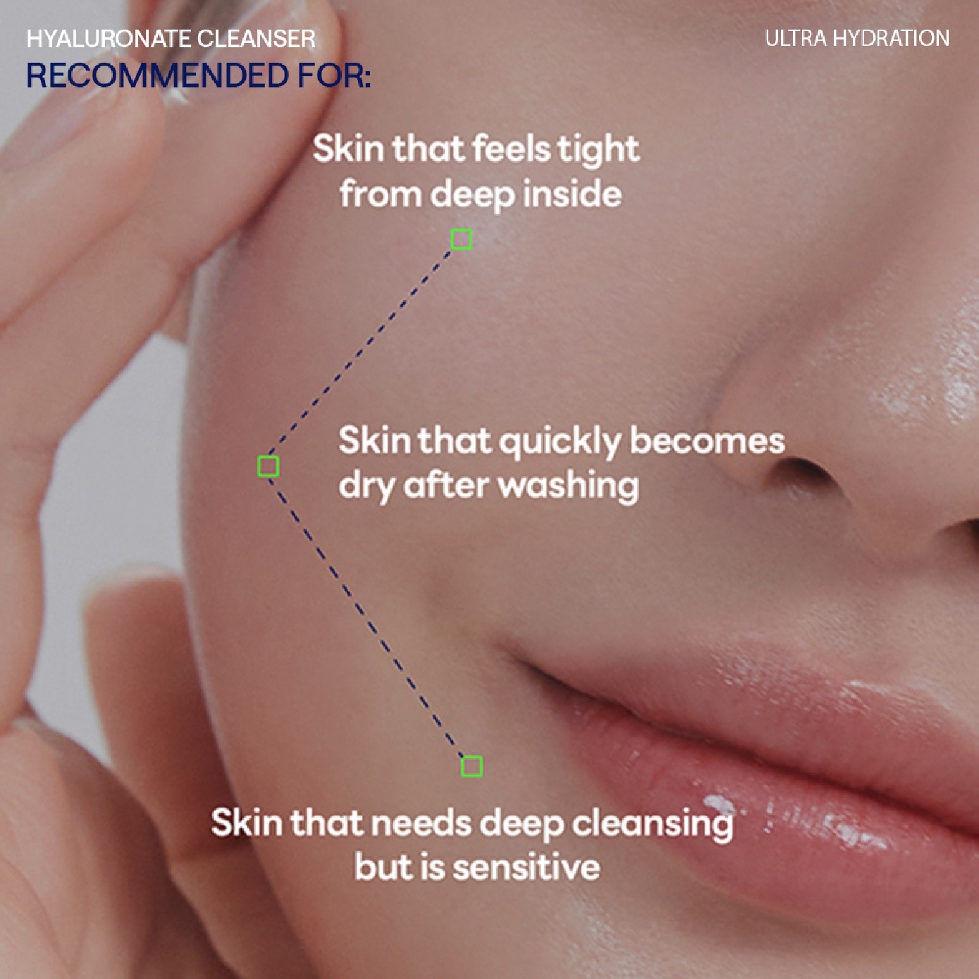 Hyaluronate Ultra Hydration Derma Foam Cleanser 120ml
