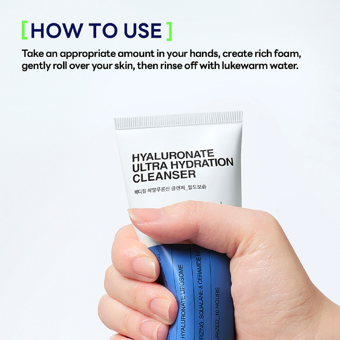 Hyaluronate Ultra Hydration Derma Foam Cleanser 120ml