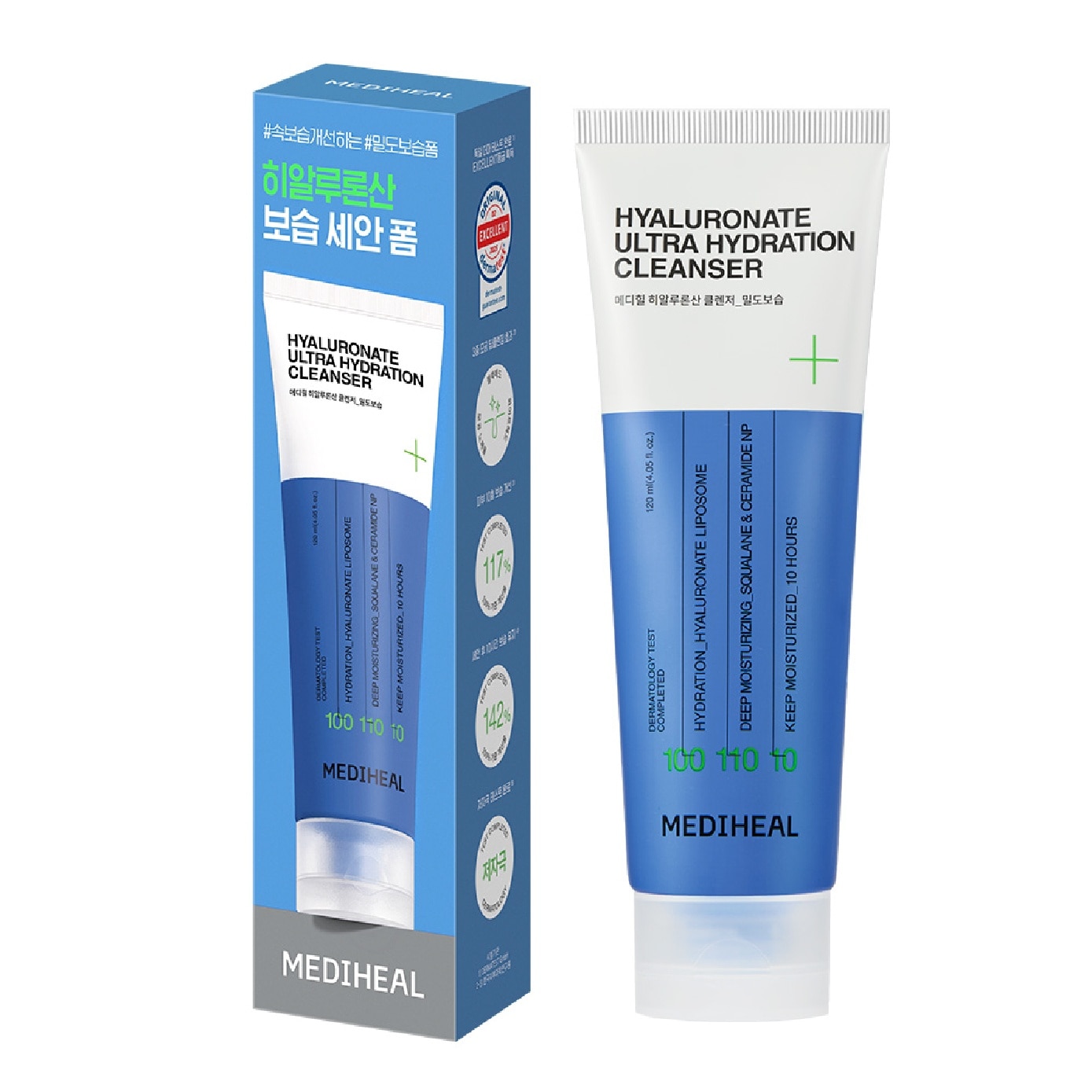 Hyaluronate Ultra Hydration Derma Foam Cleanser 120ml