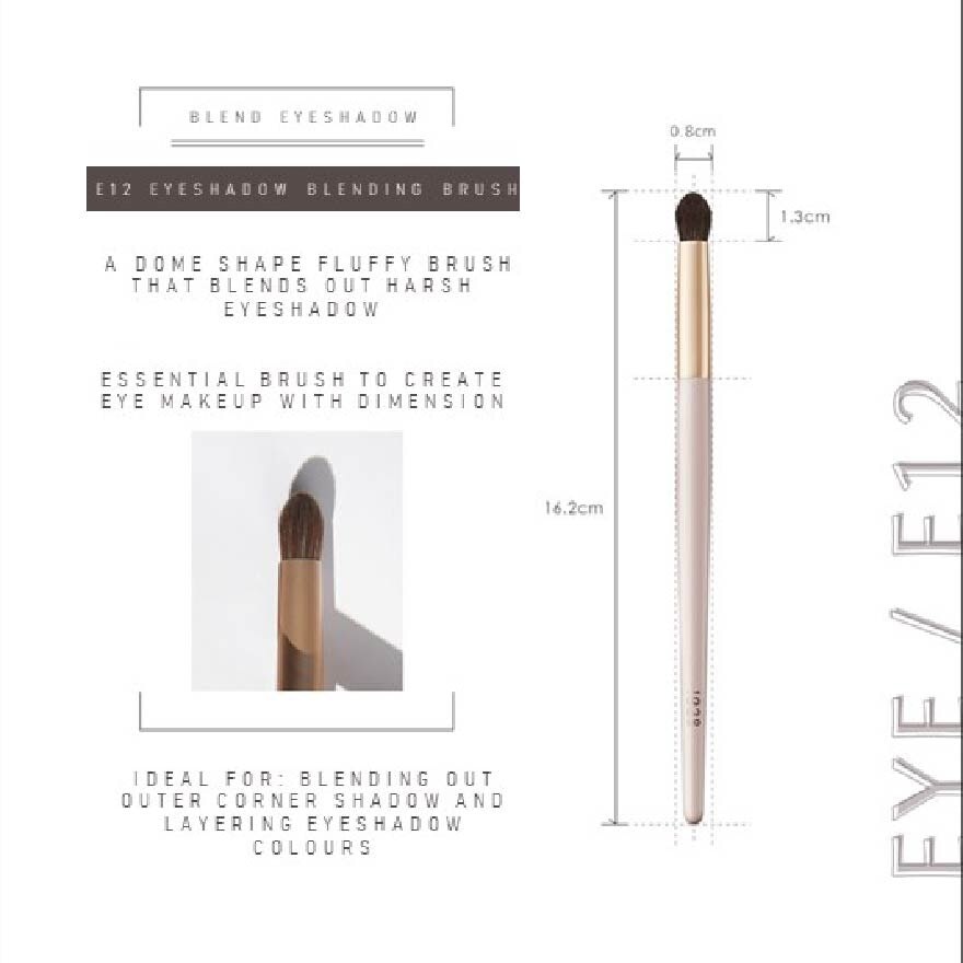 Artisan E12 Eyeshadow Blending Brush 1s