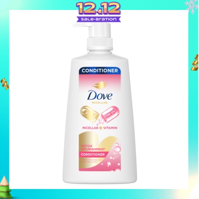 DOVE Dove Detox Nourishment Conditioner 630ml (For oily scalp, dry hair)