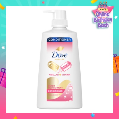 DOVE Dove Detox Nourishment Conditioner 660ml (For oily scalp, dry hair)