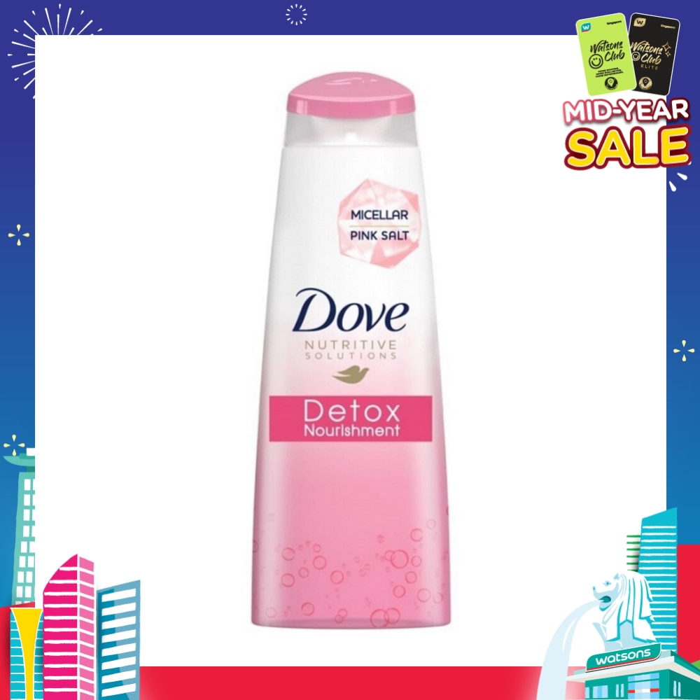 Dove Nourishment Shampoo 340ml (For oily scalp and dry hair)