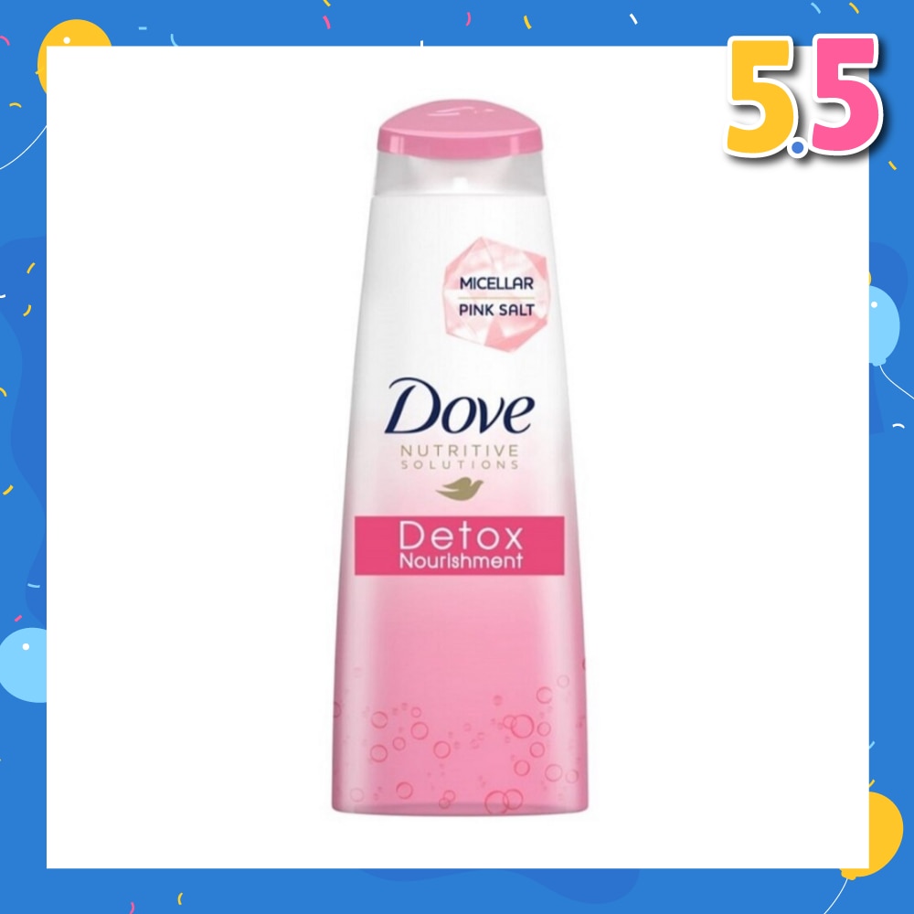 Dove Nourishment Shampoo 340ml (For oily scalp and dry hair)