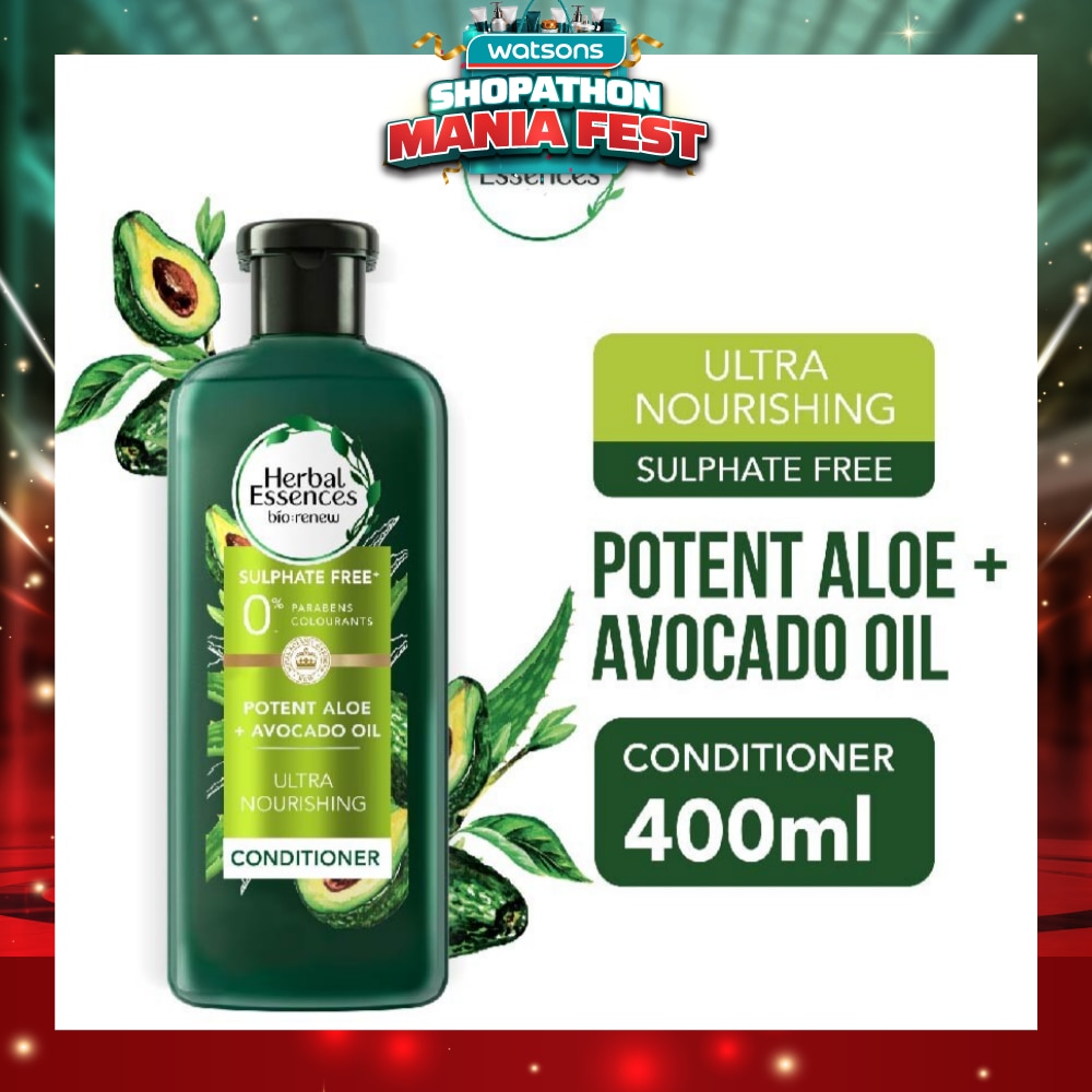 Potent Aloe And Avocado Conditioner (1.5X More Nourishment) 400ml