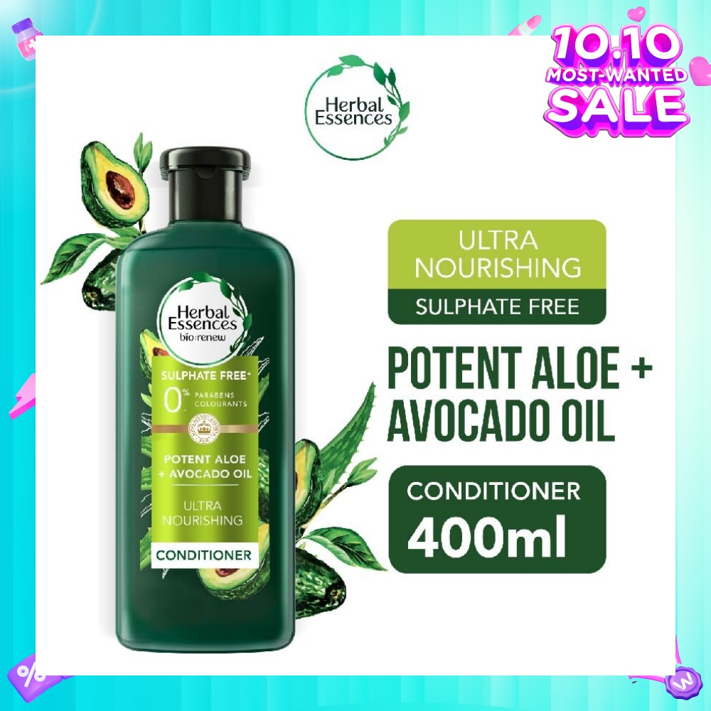 Potent Aloe And Avocado Conditioner (1.5X More Nourishment) 400ml
