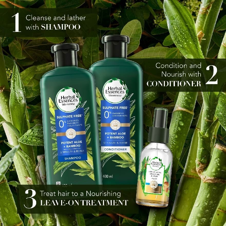 Potent Aloe And Bamboo Conditioner 400ml