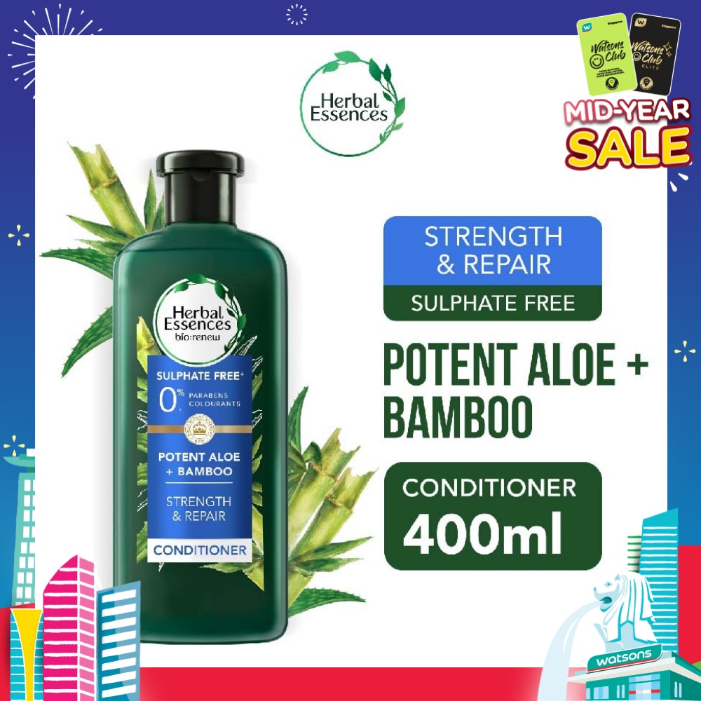 Potent Aloe And Bamboo Conditioner 400ml