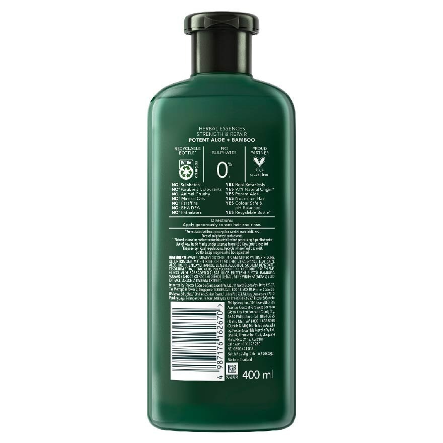 Potent Aloe And Bamboo Conditioner 400ml