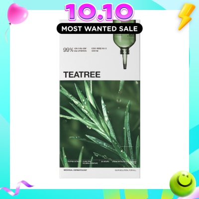 MEDIHEAL Teatree Calming Moisture Essential Face Mask 4s (Box) image
