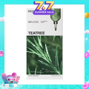 MEDIHEAL Teatree Calming Moisture Essential Face Mask 4s (Box