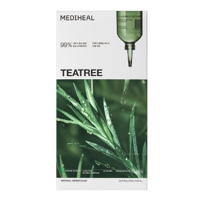 MEDIHEAL - Teatree Calming Moisture Essential Face Mask 4s (Box)