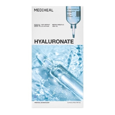 MEDIHEAL - Hyaluronate Ultra Hydration Essential Face Mask 4s (Box)