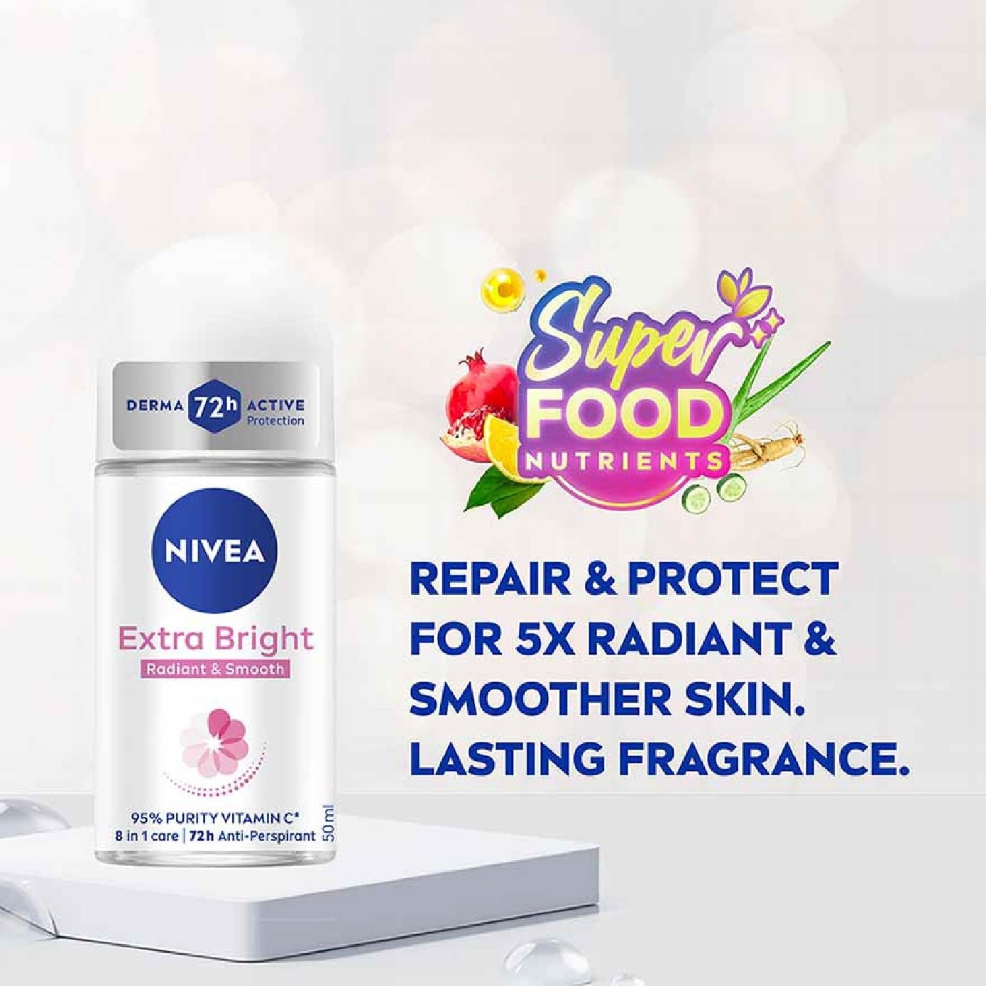 Deodorant Roll On Extra Brightening