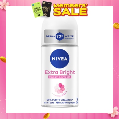 NIVEA Deodorant Roll On Extra Brightening