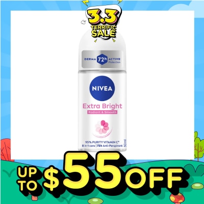 NIVEA Deodorant Roll On Extra Brightening
