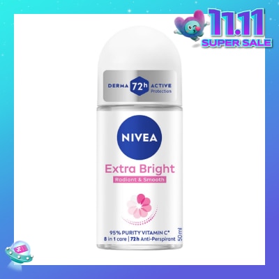NIVEA Deodorant Roll On Extra Brightening
