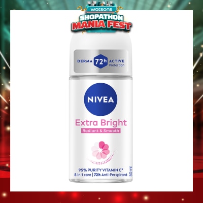 NIVEA - Deodorant Roll On Extra Brightening