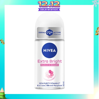 NIVEA Deodorant Roll On Extra Brightening