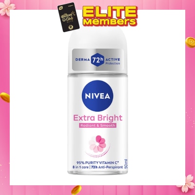 NIVEA Deodorant Roll On Extra Brightening