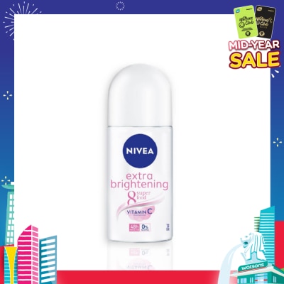 NIVEA Deodorant Roll-On Extra Whitening