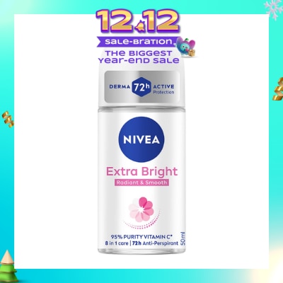 NIVEA Deodorant Roll On Extra Brightening