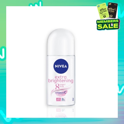 NIVEA Deodorant Roll-On Extra Whitening