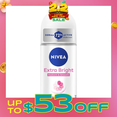 NIVEA Deodorant Roll On Extra Brightening