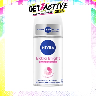 NIVEA - Deodorant Roll On Extra Brightening image