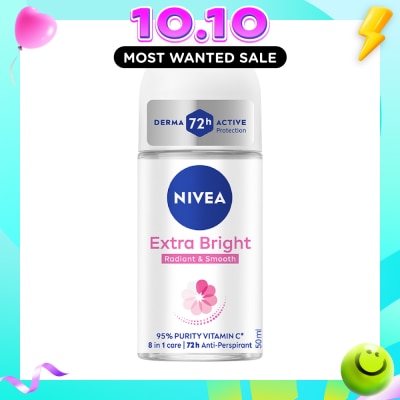 NIVEA Deodorant Roll On Extra Brightening image