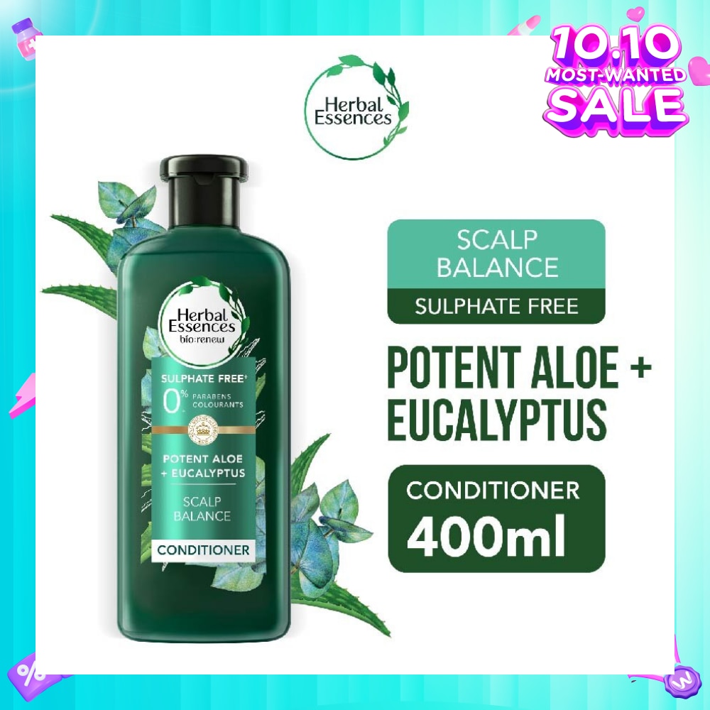 Potent Aloe And Eucalyptus Conditioner 400ml