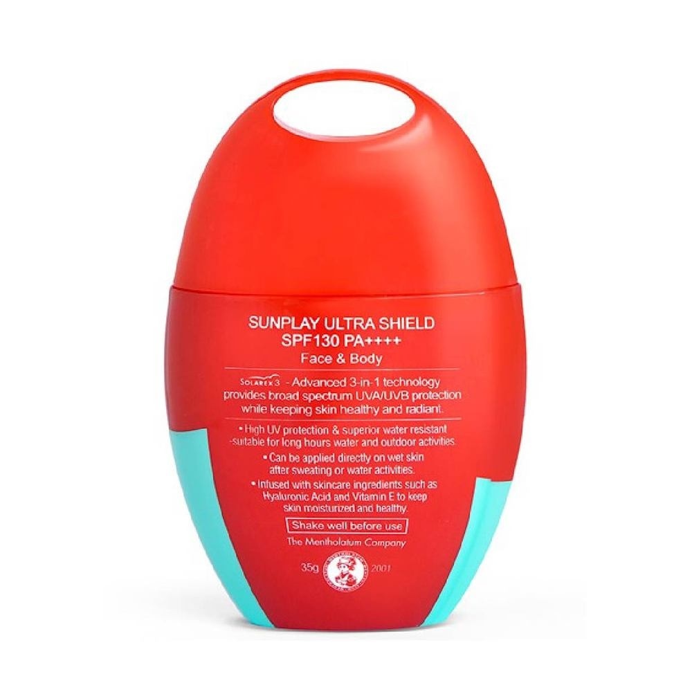 Ultra Shield UV Lotion SPF130 (Superior UV Protection, Water-light & non greasy, infused with Aloe Vera & Vitamin E) 35g