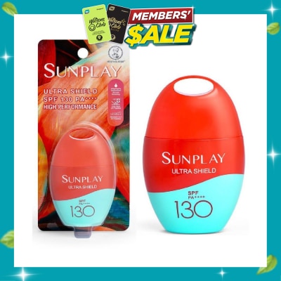 SUNPLAY Ultra Shield UV Lotion SPF130 (Superior UV Protection, Water light & non greasy, infused with Aloe Vera & Vitamin E) 35g image