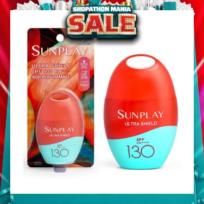 SUNPLAY - Ultra Shield UV Lotion SPF130 (Superior UV Protection, Water-light & non greasy, infused with Aloe Vera & Vitamin E) 35g