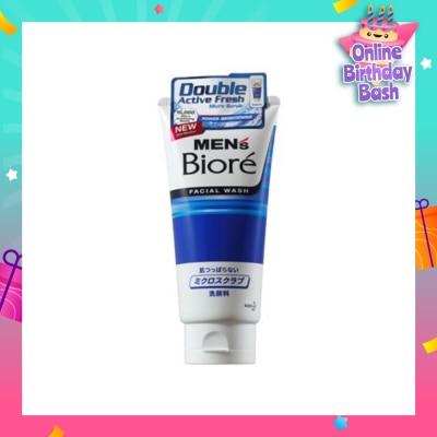MEN'S BIORE  Men Active Scrub 130g