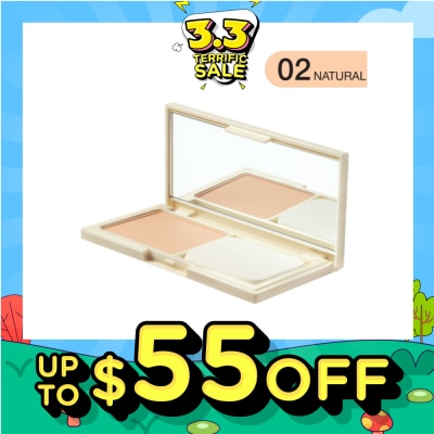 SILKYGIRL Matte All Day 2-Way Cake Face Powder SPF 30 PA+++ 02 Natural 9g