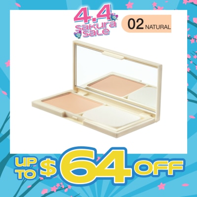 SILKYGIRL - Matte All Day 2-Way Cake Face Powder SPF 30 PA+++ 02 Natural 9g