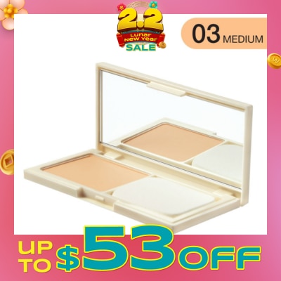 SILKYGIRL Matte All Day 2-Way Cake Face Powder SPF 30 PA+++ 03 Medium 9g