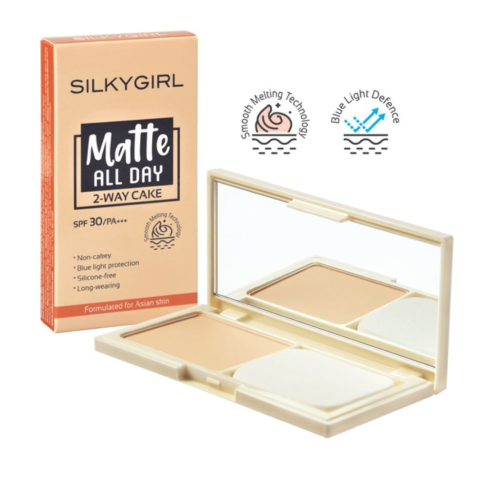 Matte All Day 2-Way Cake Face Powder SPF 30 PA+++ 04 Natural Tan 9g