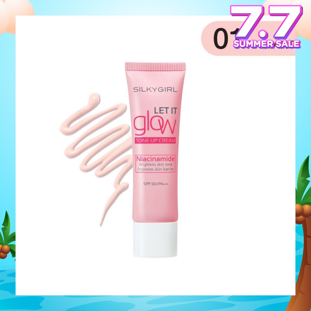 Let It Glow Tone Up Cream 01 Radiant SPF 50 PA+++ (To Brightens Skin Tone & Improves Skin Barrier) 25ml