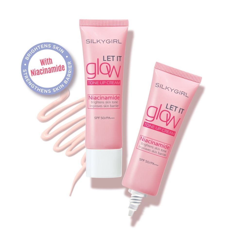 Let It Glow Tone Up Cream 01 Radiant SPF 50 PA+++ (To Brightens Skin Tone & Improves Skin Barrier) 25ml