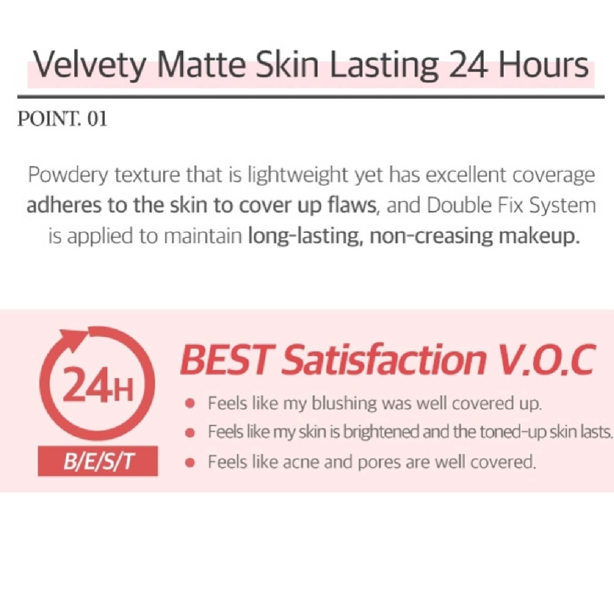 Double Lasting Cushion Matte Sand 23N SPF50+ PA++++ 15g