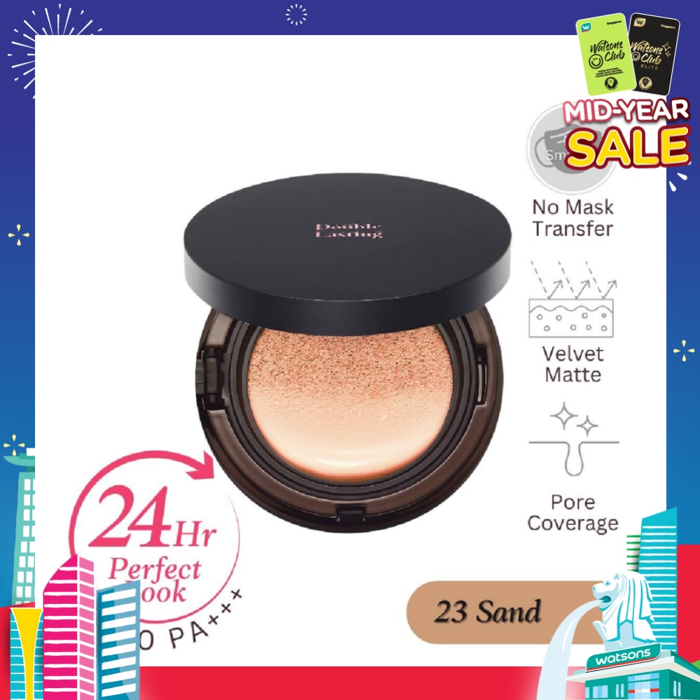 Double Lasting Cushion Matte Sand 23N SPF50+ PA++++ 15g