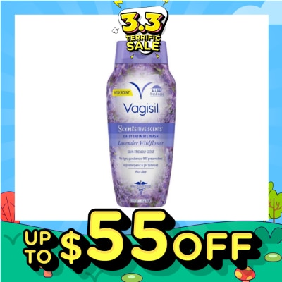 VAGISIL® Scentsitive Scents Daily Intimate Wash Lavender Wildflower 354ml