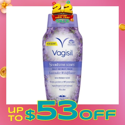 VAGISIL® Scentsitive Scents Daily Intimate Wash  Lavender Wildflower 354ml