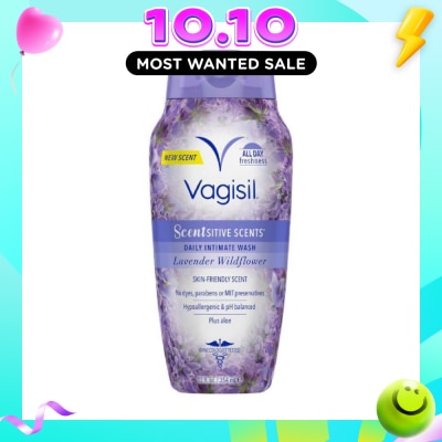 VAGISIL® Scentsitive Scents Daily Intimate Wash Lavender Wildflower 354ml image