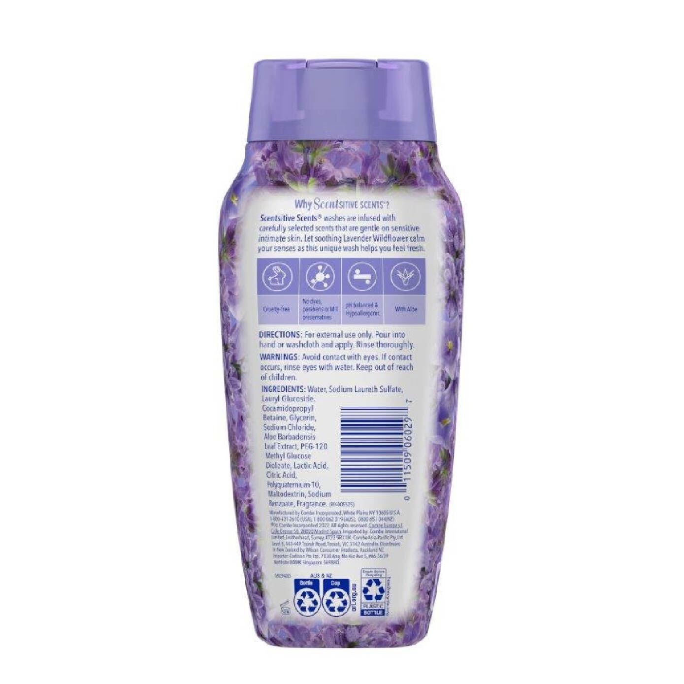 Scentsitive Scents Daily Intimate Wash  Lavender Wildflower 354ml